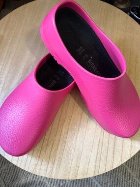 Birkenstock Hot Pink Professional Slip-On Clogs
